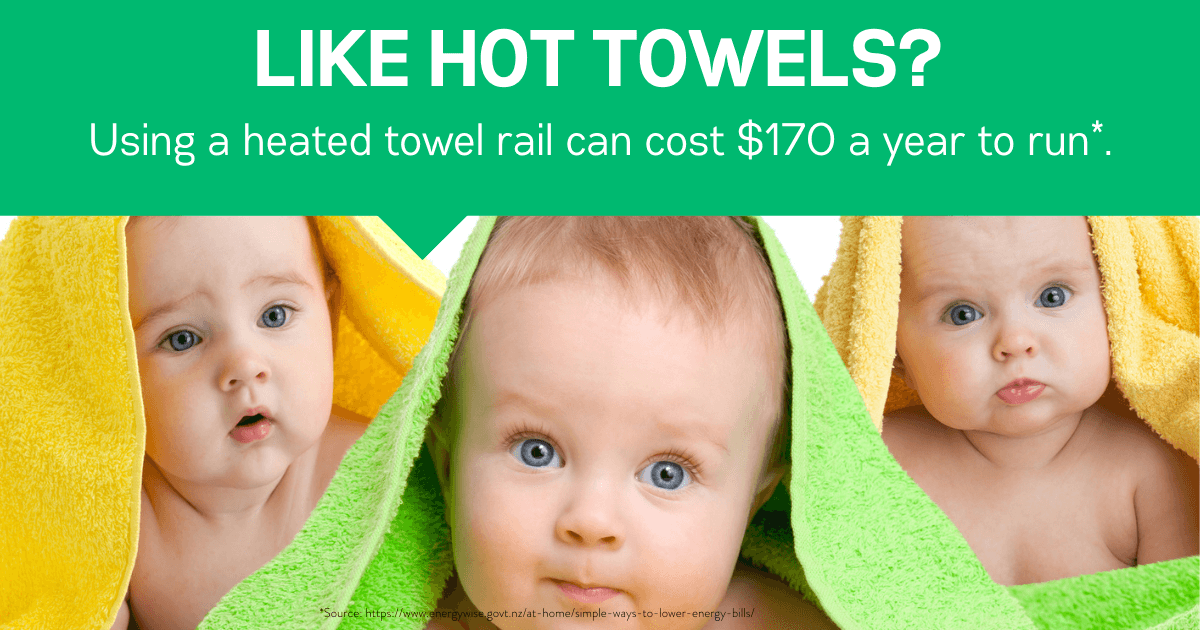 Heated towel rail cost to online run